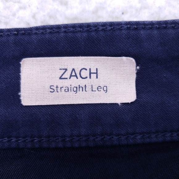 Mavi Jeans Denim Cotton Men SZ 36x34 Blue Straight Stretch VTG Mid Rise Slim 90s - Picture 11 of 13